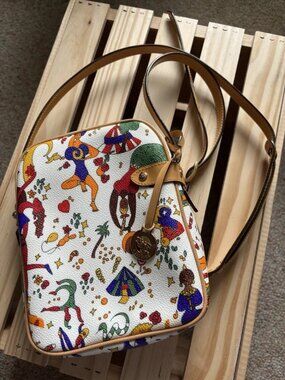 Piero Guidi Magic Circus Shoulder Crossbody Bag